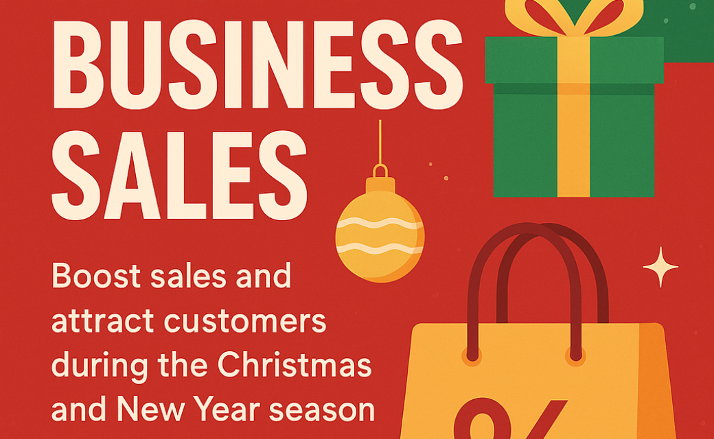 Learn how businesses can increase sales, attract new customers, and strengthen brand loyalty during the Christmas and New Year festive season.